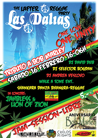Bhangra-Reggae with Shankara, Rastamatt & Selector Bogdam at Las Dalias, Ibiza